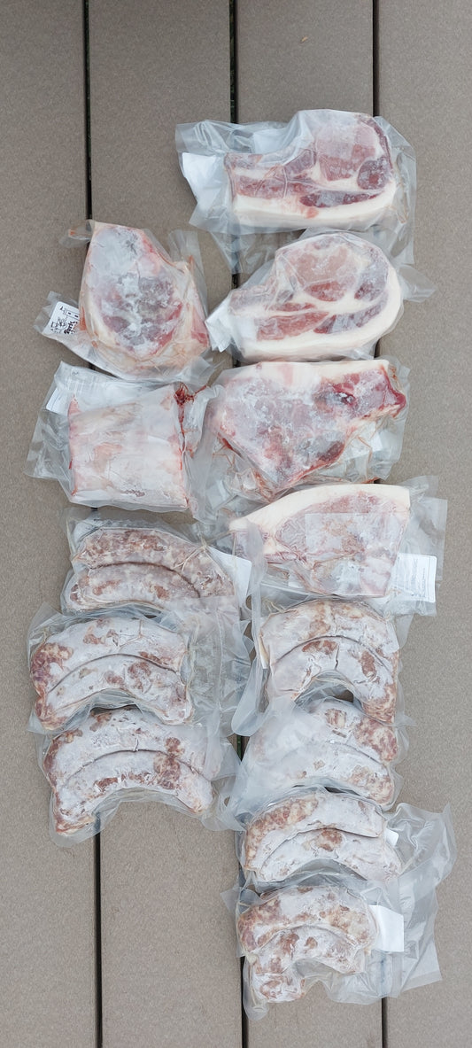 BBQ LOVER'S PORK SAMPLER (10lbs.)